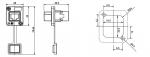 IP65 RJ45 Jack with Metal shell